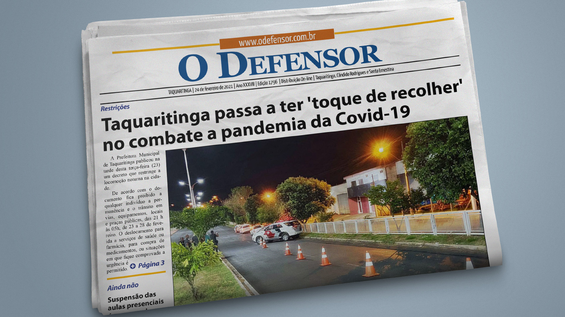 Dois Pontos - O Defensor  O Portal de Notícias de Taquaritinga e região