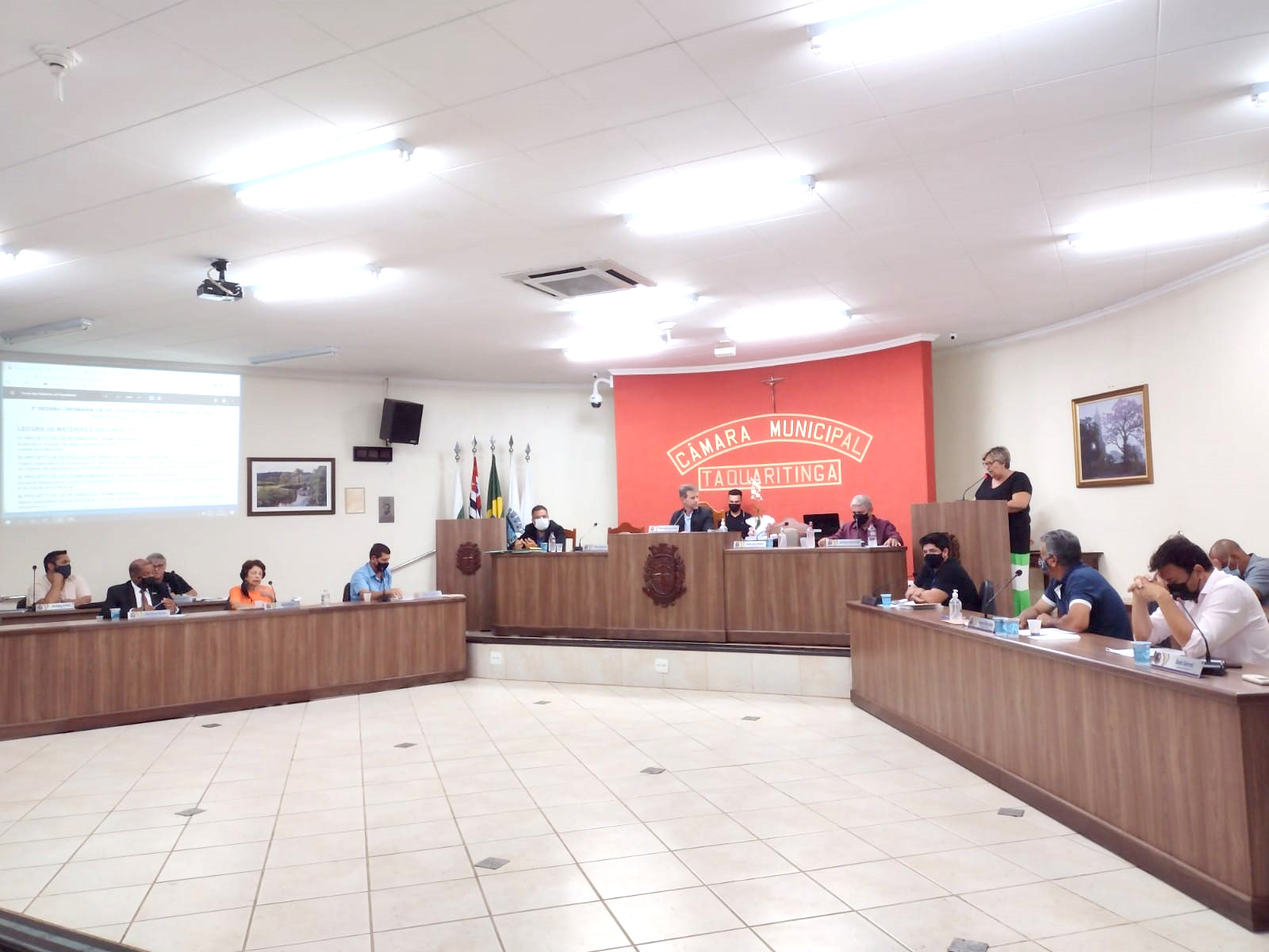 Sessão Ordinário Câmara Municipal de Taquaritinga 14-03-2022 - 6