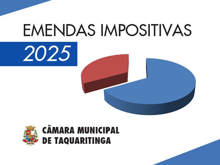 Orçamento de 2025: Câmara de Taquaritinga abre prazo para vereadores indicarem emendas impositivas