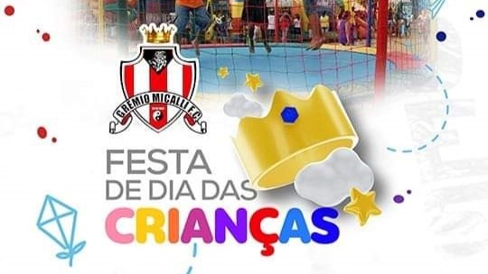 Ações recreativas: Grêmio Micali organiza festa do Dia das Crianças com atividades gratuitas