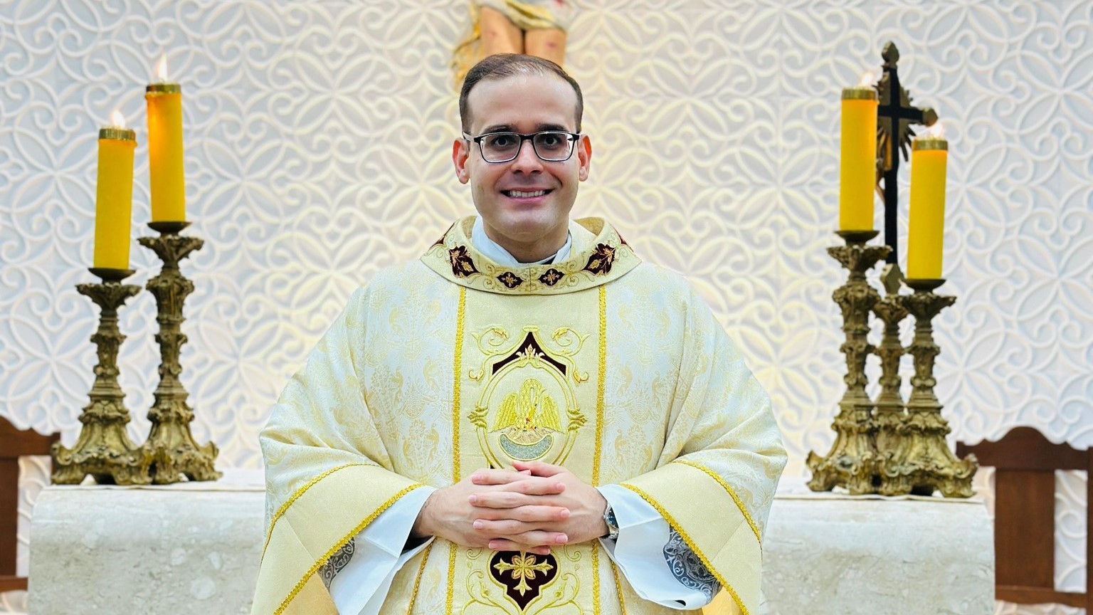 Paróquia Santa Luzia: Padre Samuel Golfeto se dedicará a estudos de Teologia em Roma