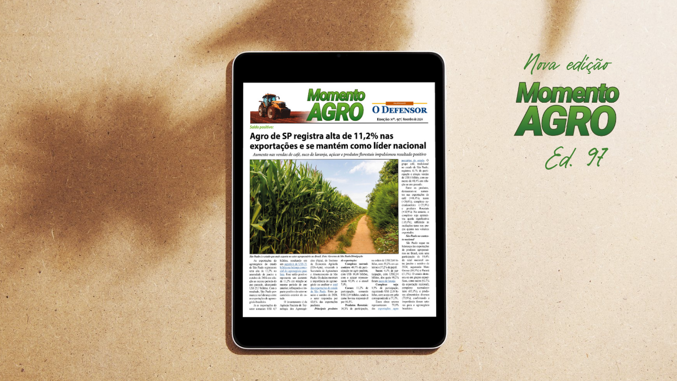 Jornal O Defensor – novembro de 2024 – Momento Agro