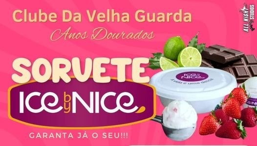 Arrecadação de fundos: Clube da Velha Guarda lança campanha de sorvetes Ice by Nice