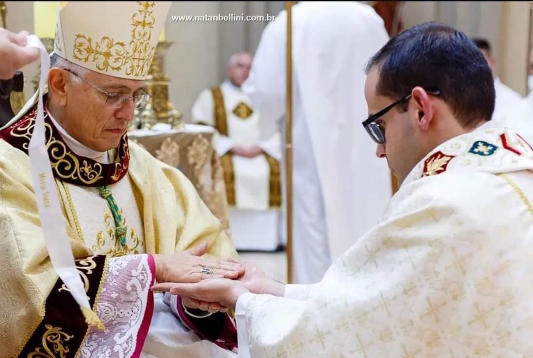 Partida: Padre Samuel Golfeto se despede de Taquaritinga para estudar em Roma