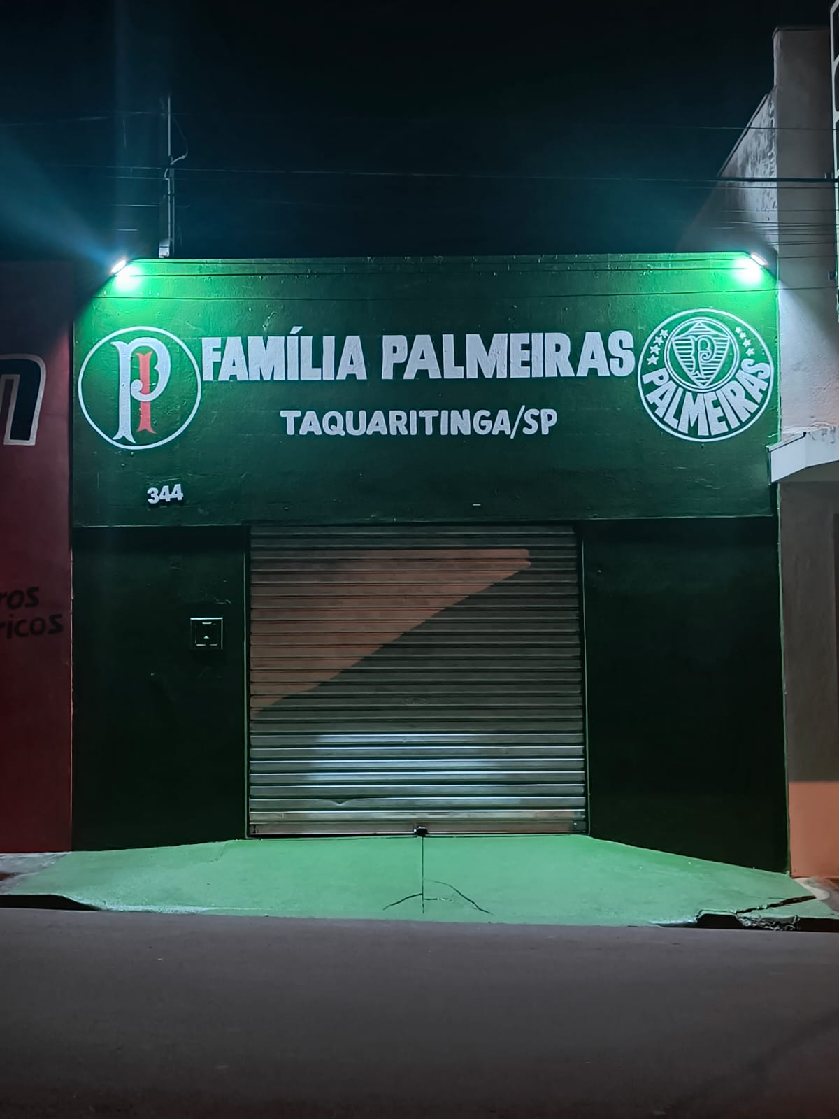 Alviverde: Palmeirenses de Taquaritinga celebram a inauguração da sede da Família Palmeiras