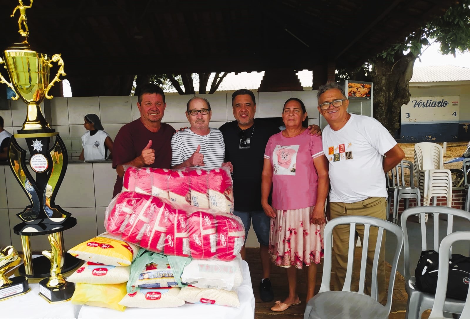 Esporte e Solidariedade: Comunidade Terapêutica de Taquaritinga recebe doação através de Campeonato de Futebol