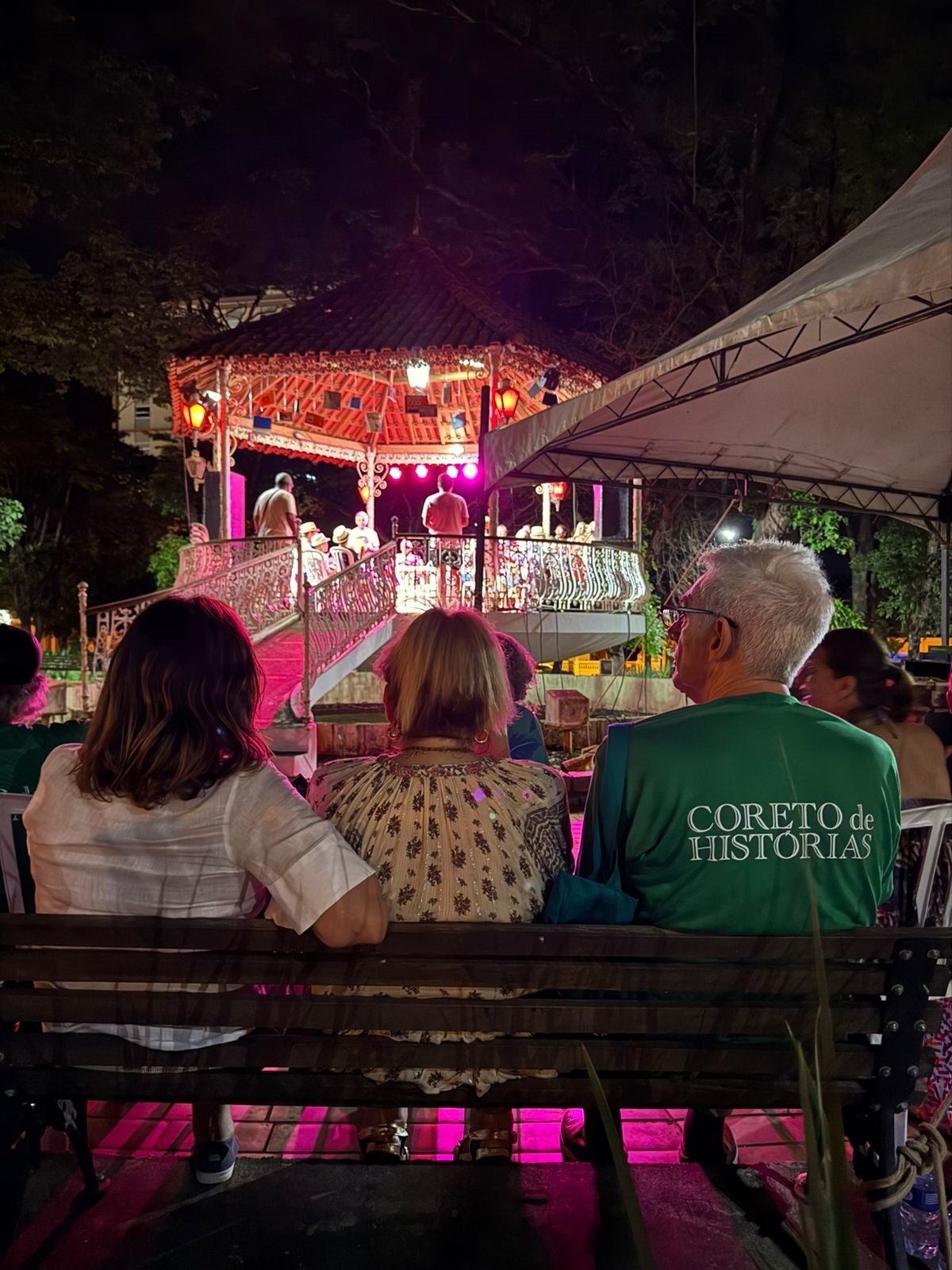 Foi sucesso: ‘Coreto de Histórias’ reúne arte e memória na Praça Dr. Horácio Ramalho