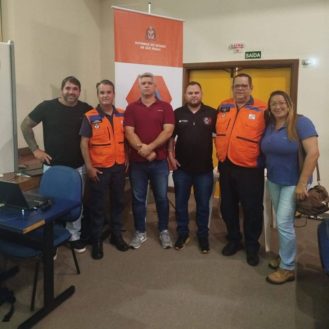 Na região: Funcionários de Santa Ernestina participam de treinamento da Defesa Civil em Araraquara
