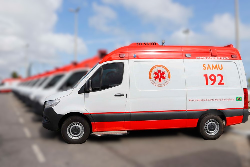 Em Sorocaba: Taquaritinga recebe nova ambulância para o SAMU