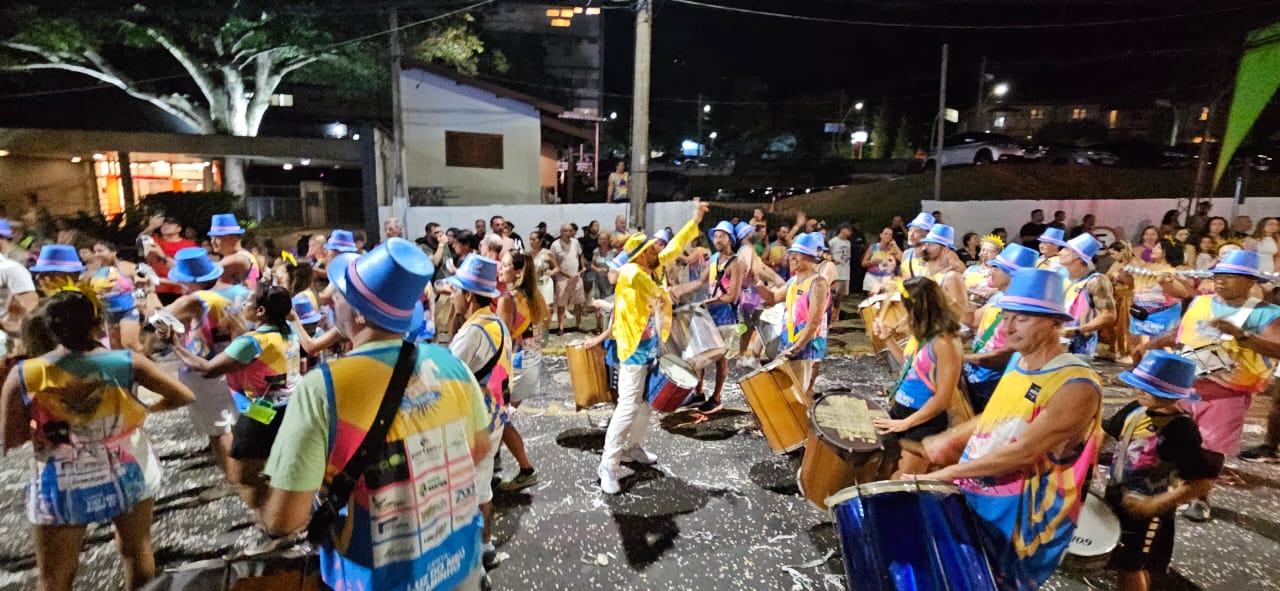 Gente nossa: Taquaritinguense comanda bateria do Cavalinho Branco de Águas de Lindóia