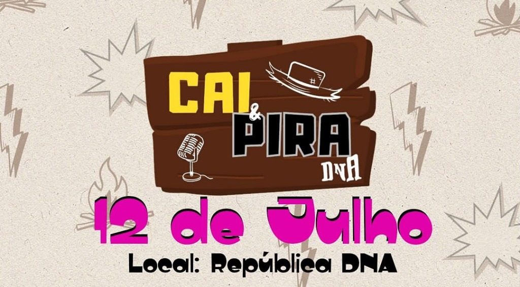 Calendário jovem: Cai & Pira agita Taquaritinga com festa na República DNA