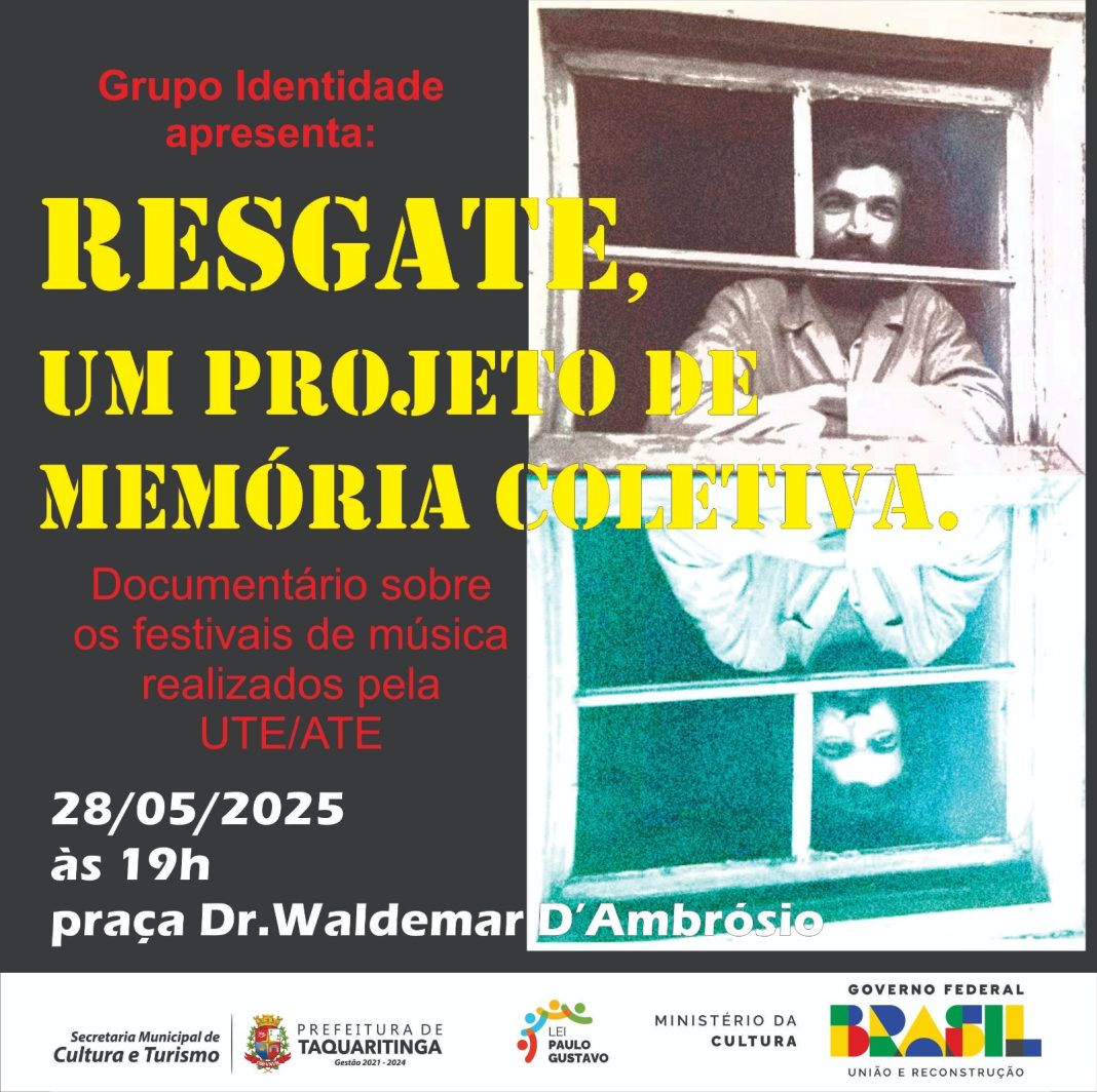 Resgate da música e da memória: Documentário revive os festivais da UTE/ATE em Taquaritinga