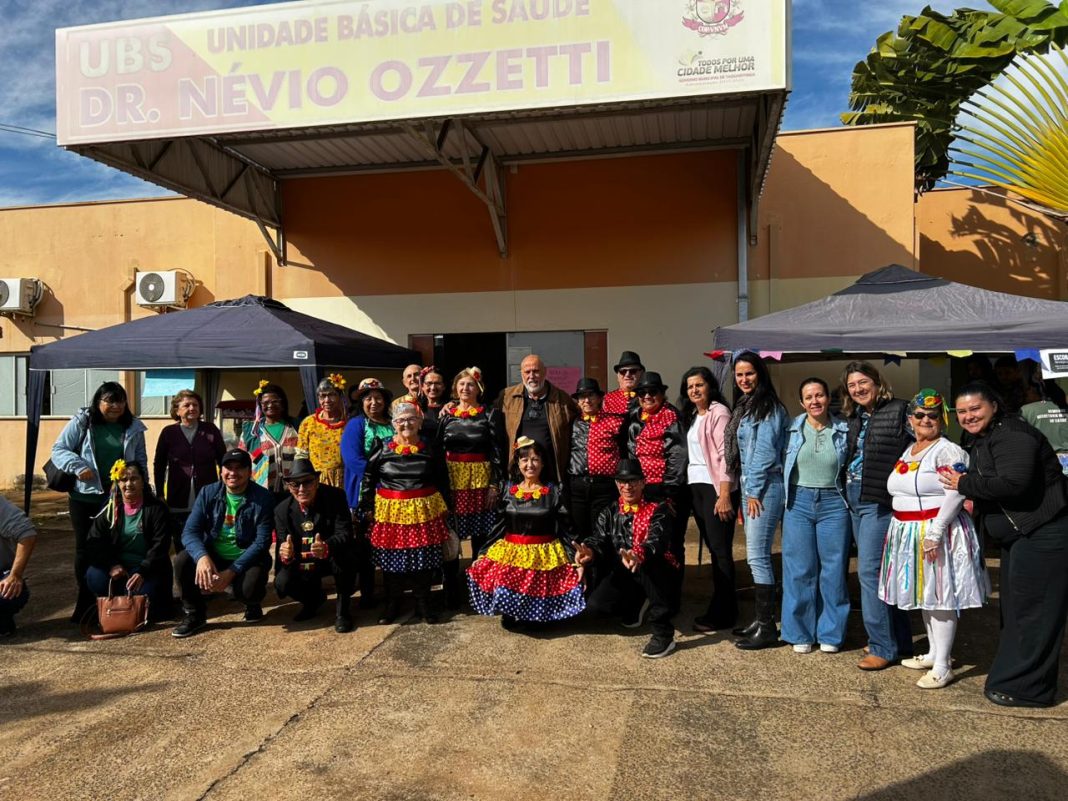 Celebre e cuide-se! Arraiá da Prevenção leva saúde e cultura à USF Nevio Ozzetti em Taquaritinga