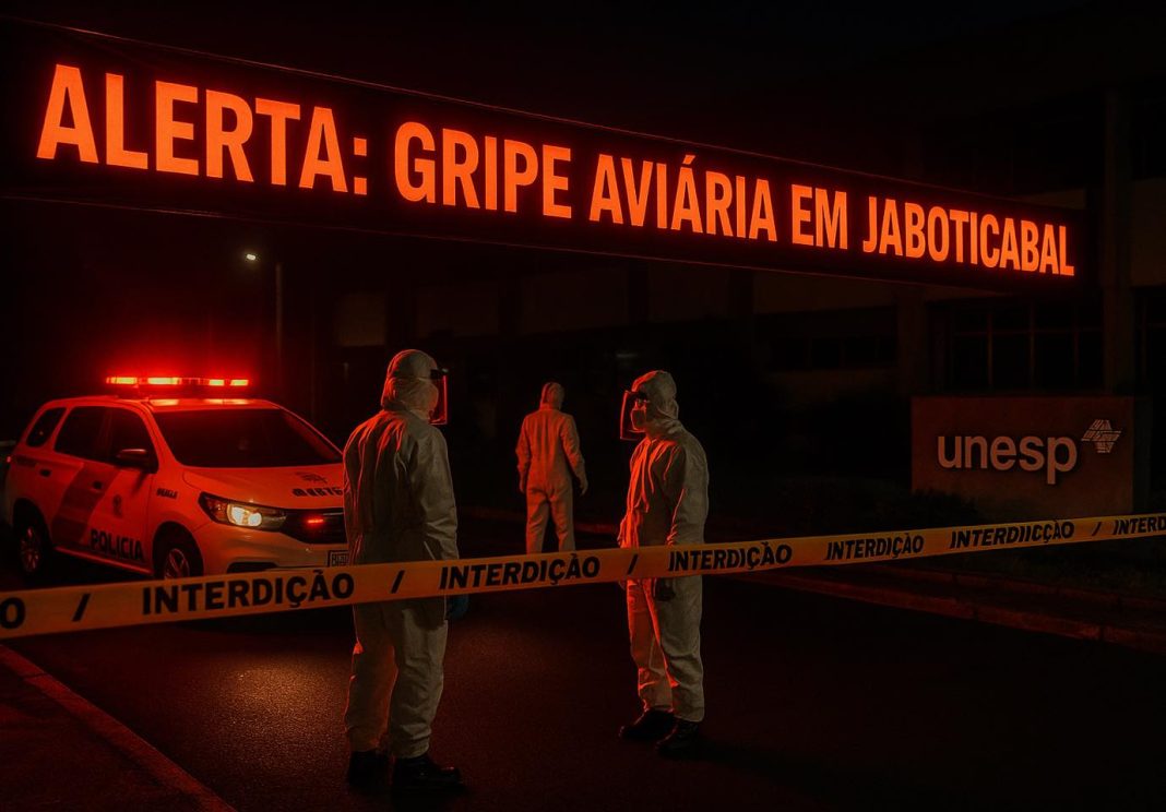 Na UNESP: Confirmado caso de gripe aviária em Jaboticabal acende alerta regional