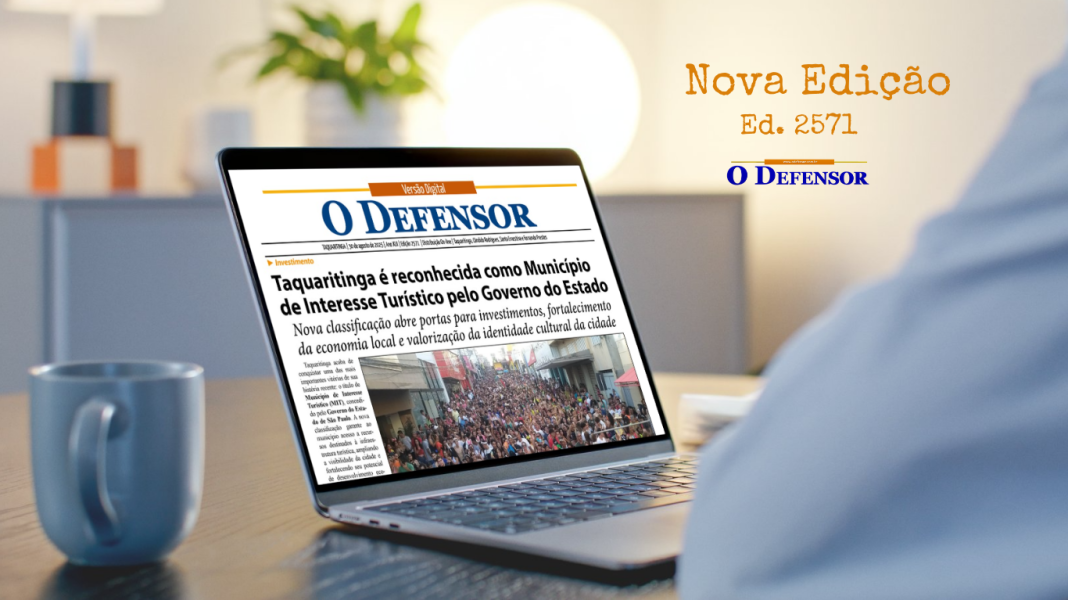 Jornal O Defensor – 30 de agosto de 2025 – Versão Digital