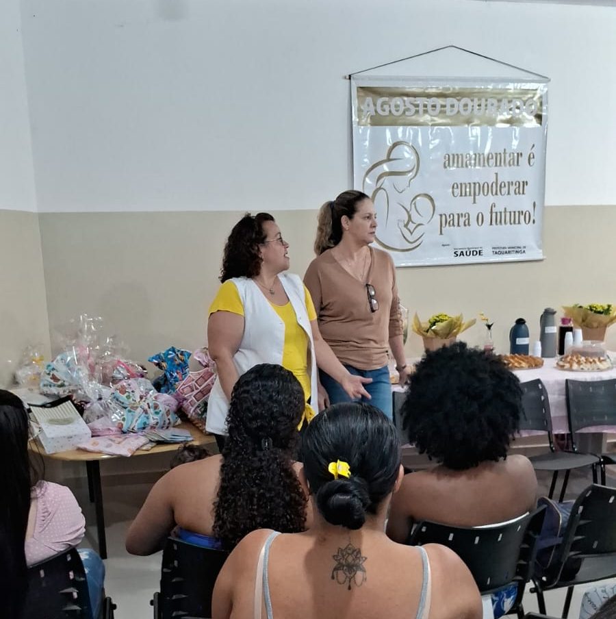 Agosto Dourado: Unidade de Saúde Ítalo Curti realiza encontro com foco no aleitamento materno