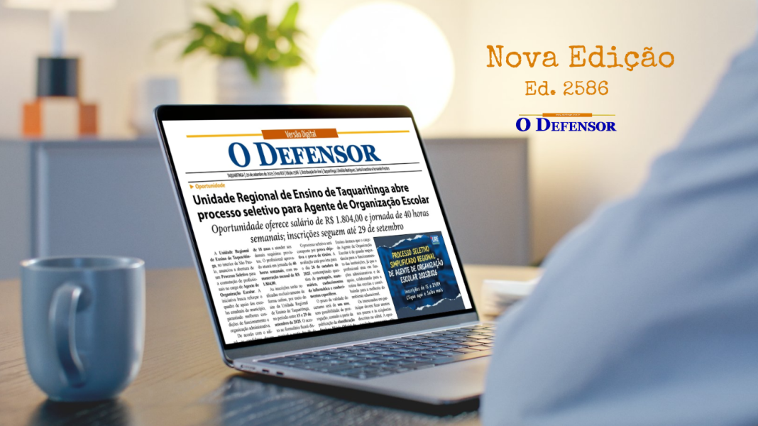 Jornal O Defensor – 20 de setembro de 2025 – Versão Digital