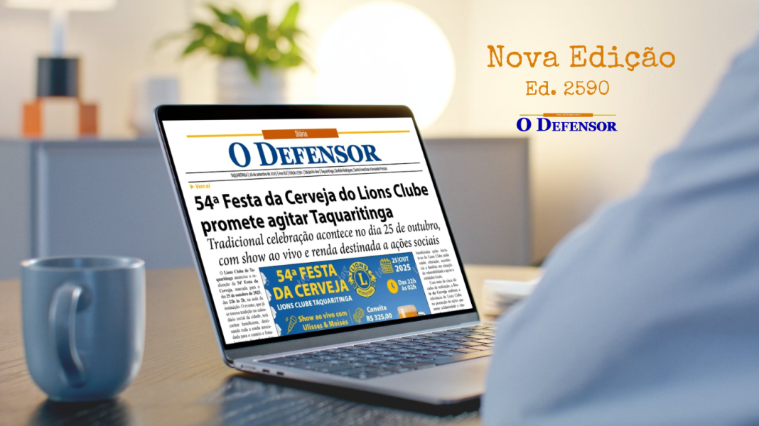 Jornal O Defensor – 26 de setembro de 2025 – Versão Digital