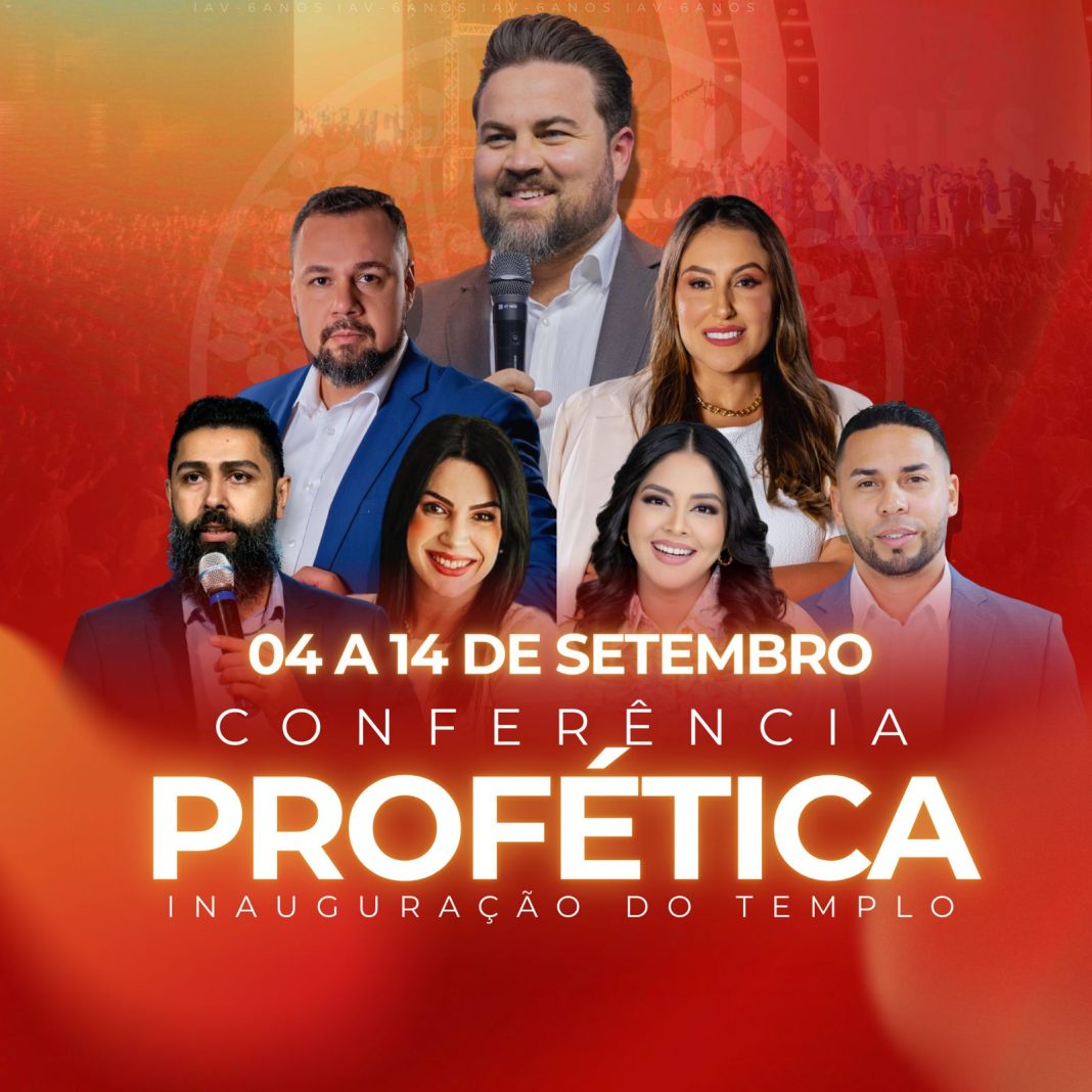 Fé: Conferência Profética marca inauguração de novo templo em Taquaritinga