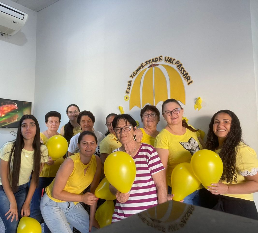 Prevenção: CRAS de Cândido Rodrigues realiza ação em apoio ao Setembro Amarelo