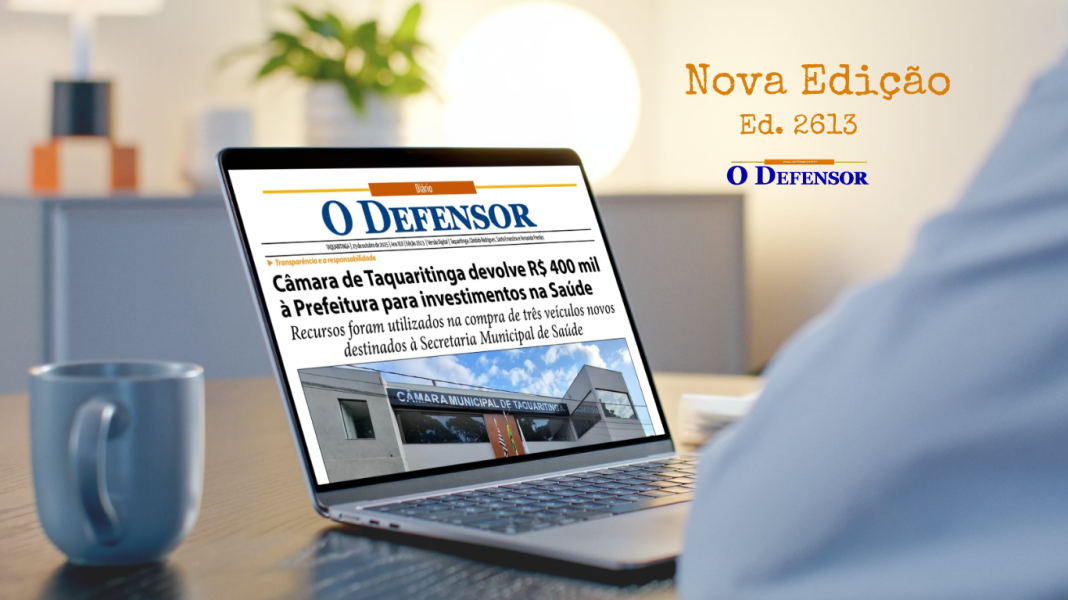 Jornal O Defensor – 29 de outubro de 2025 – Versão Digital