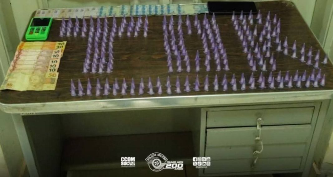 Em Guariba: Homem é preso por tráfico de drogas durante Operação Impacto ‘Mega Cavalo de Aço III’