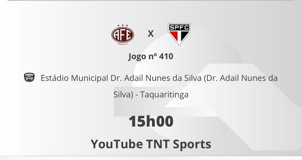 Opção de diversão: Taquaritinga recebe duelo entre Ferroviária e São Paulo pelo Paulista Sub-20