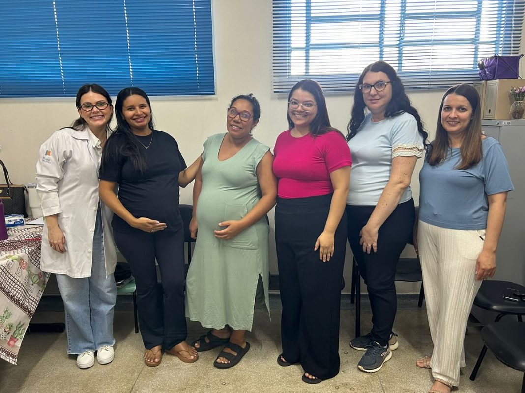 NASF: Cândido Rodrigues promove encontro com gestantes e destaca cuidados na saúde da mulher e do bebê