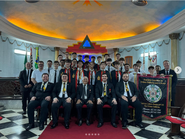 Em Taquaritinga: Capítulo DeMolay homenageia fundador da Ordem em data de reflexão e compromisso