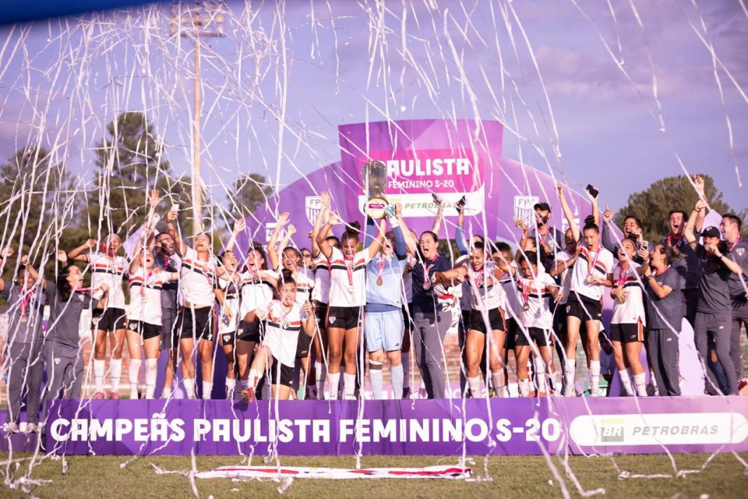 Em Taquaritinga: São Paulo conquista o bicampeonato paulista sub-20 feminino em decisão emocionante