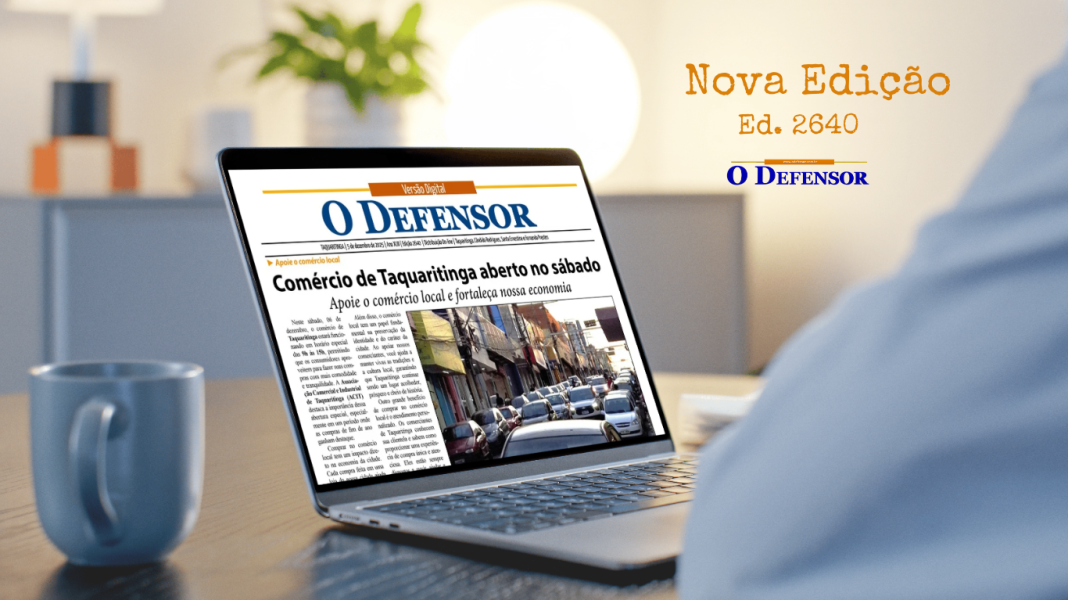Jornal O Defensor – 6 de dezembro de 2025 – Versão Digital