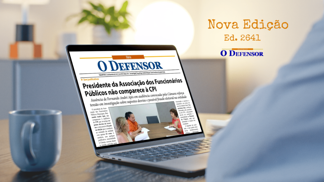 Jornal O Defensor – 9 de dezembro de 2025 – Versão Digital