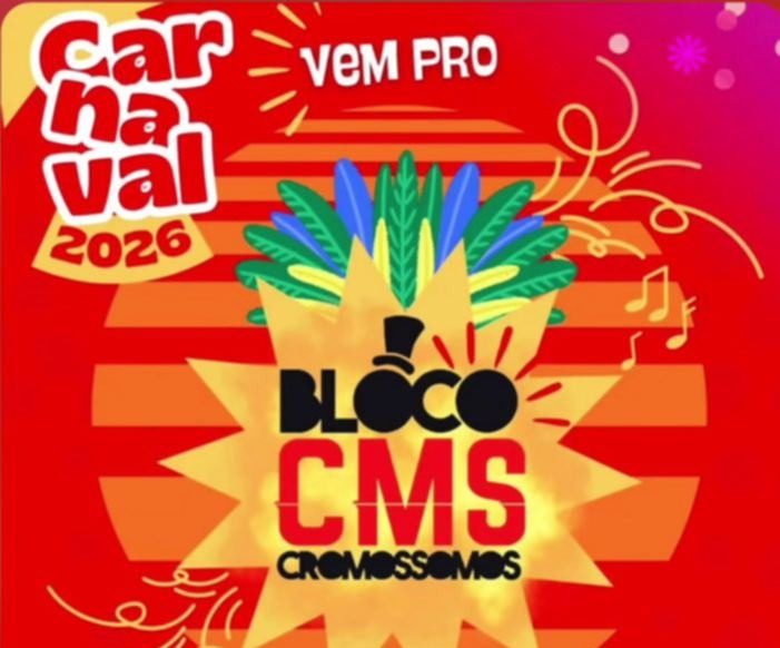 Folia: Bloco CMS anuncia ensaio aberto e abre contagem regressiva para o Carnaval 2026