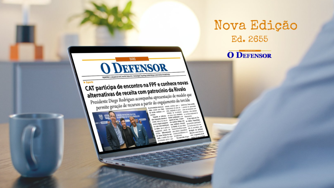 Jornal O Defensor – 15 de janeiro de 2026 – Versão Digital