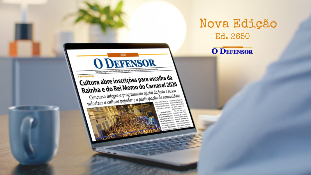Jornal O Defensor – 8 de janeiro de 2026 – Versão Digital