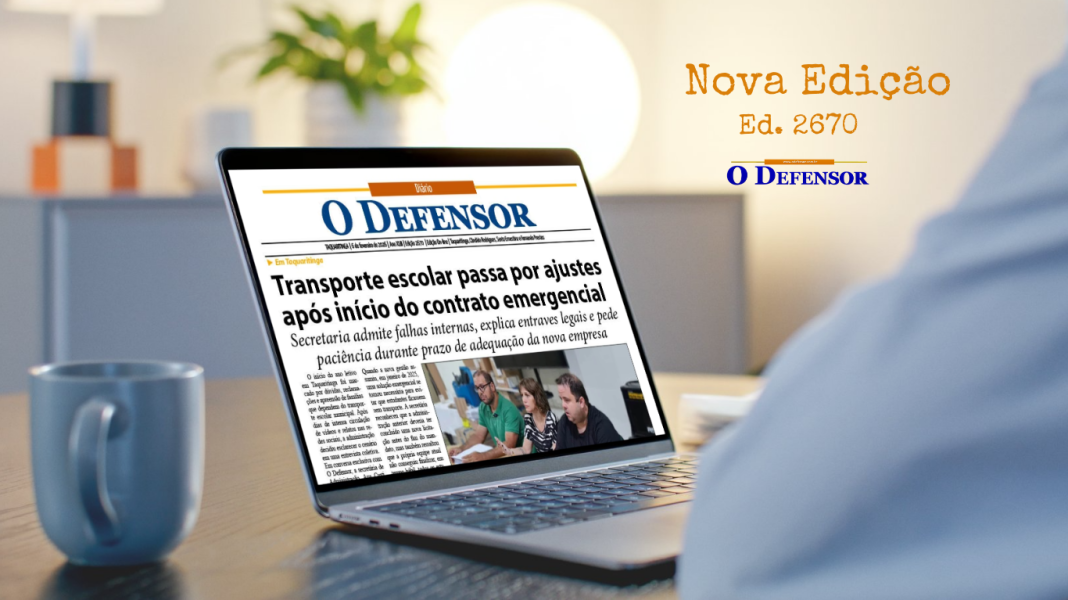 Jornal O Defensor – 6 de fevereiro de 2026 – Versão Digital