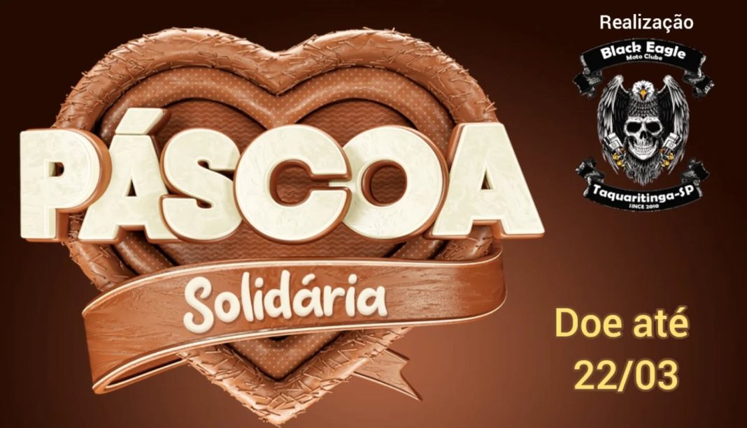 “Páscoa Solidária”: Campanha mobiliza doações de bombons para crianças em situação de vulnerabilidade em Taquaritinga