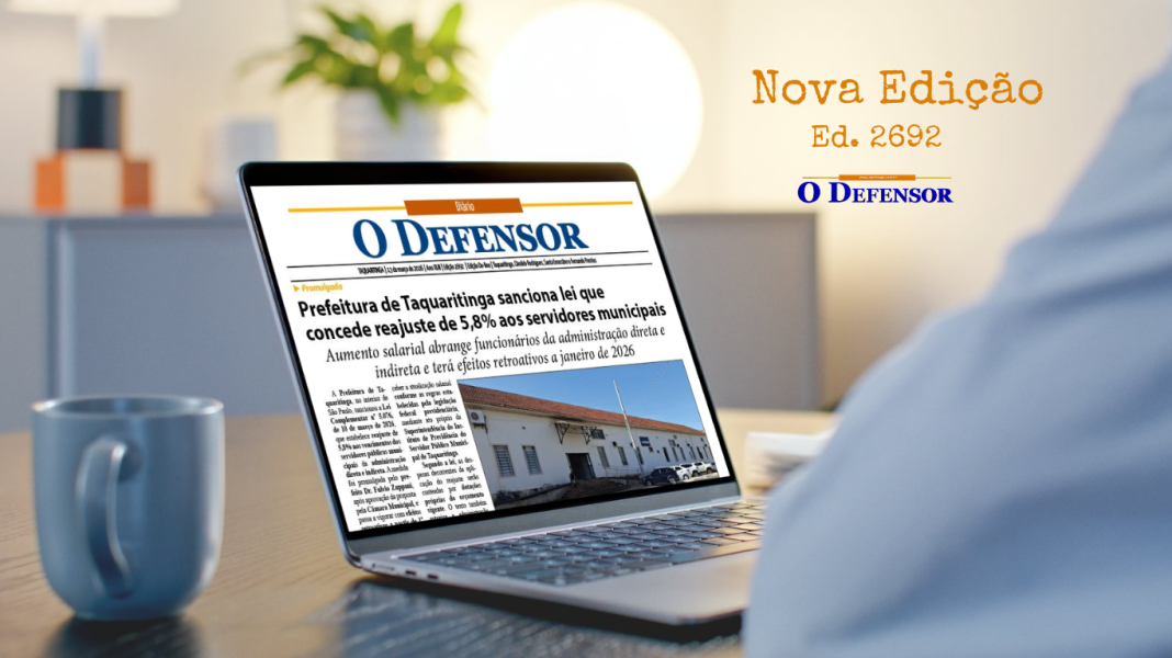 Jornal O Defensor – 13 de março de 2026 – Versão Digital