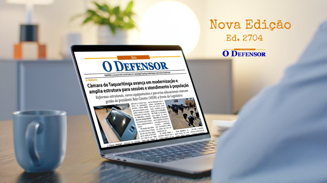 Jornal O Defensor – 31 de março de 2026 – Versão Digital