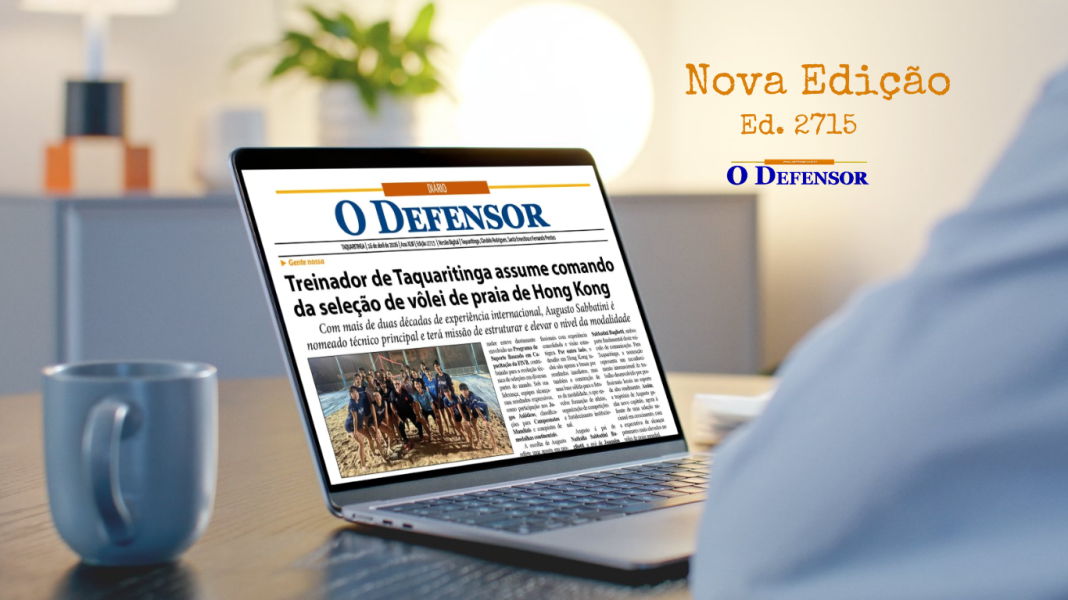 Jornal O Defensor – 16 de abril de 2026 – Versão Digital