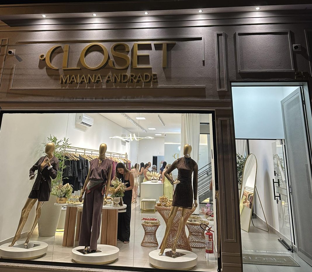 Das vendas no porta-malas à loja própria: Closet Maiana Andrade abre as portas no centro da cidade