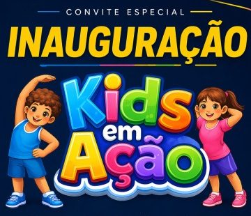 Inauguração do espaço Kids em Ação em Taquaritinga.