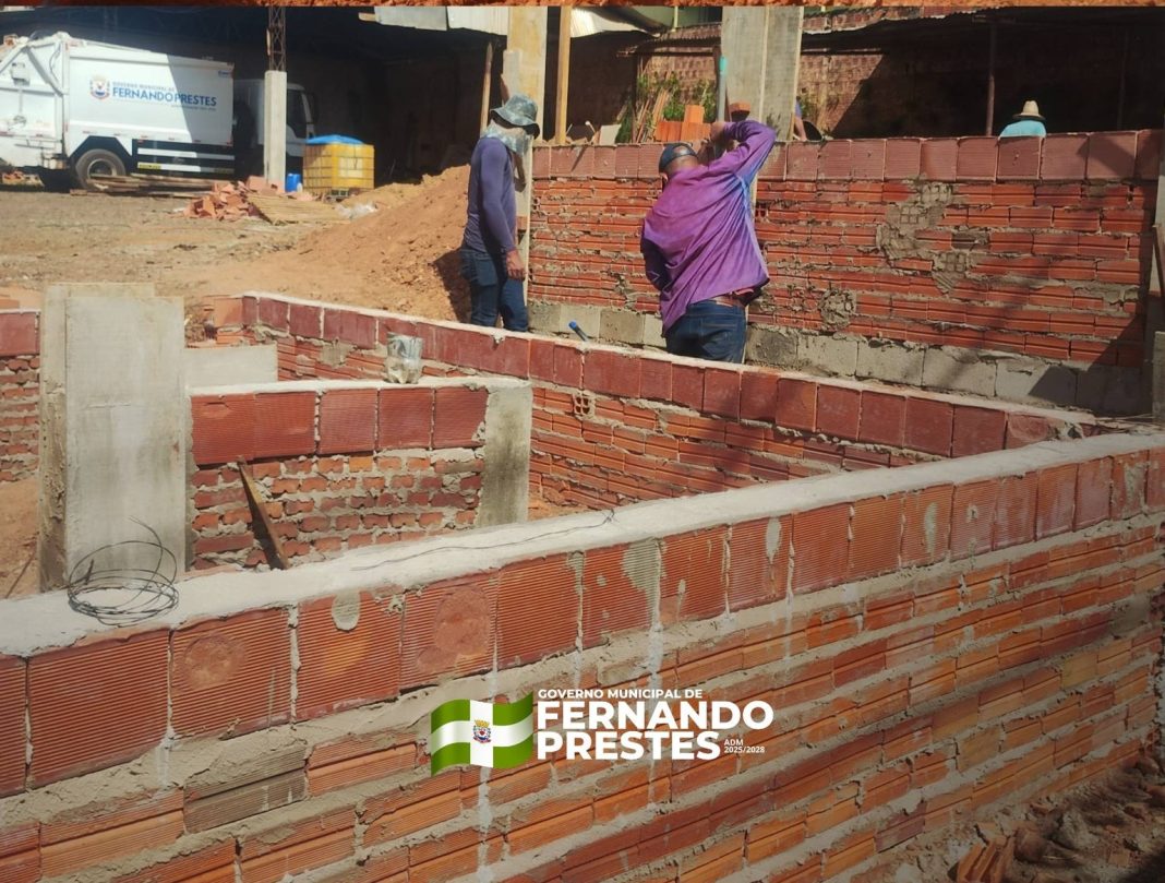 Na região: Fernando Prestes inicia construção do primeiro Posto de Combustível Municipal para atender frota pública