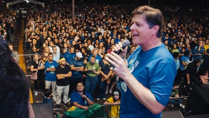 Na região: Baleia Rossi participa da Marcha para Jesus em Ribeirão Preto e destaca união pela fé