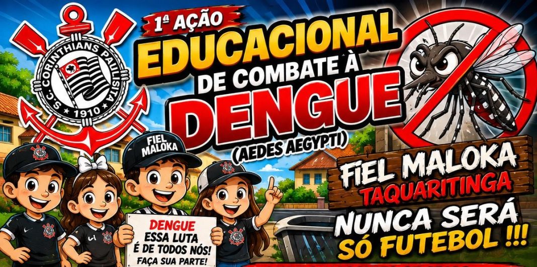 Conhecimento: Fiel Maloka Taquaritinga promove ação educativa para conscientizar população sobre prevenção à dengue