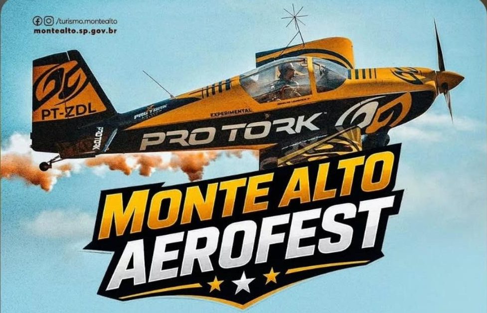 Na região: Monte Alto AeroFest 2026 promete atrações aéreas, exposição de aeronaves e programação para toda a família