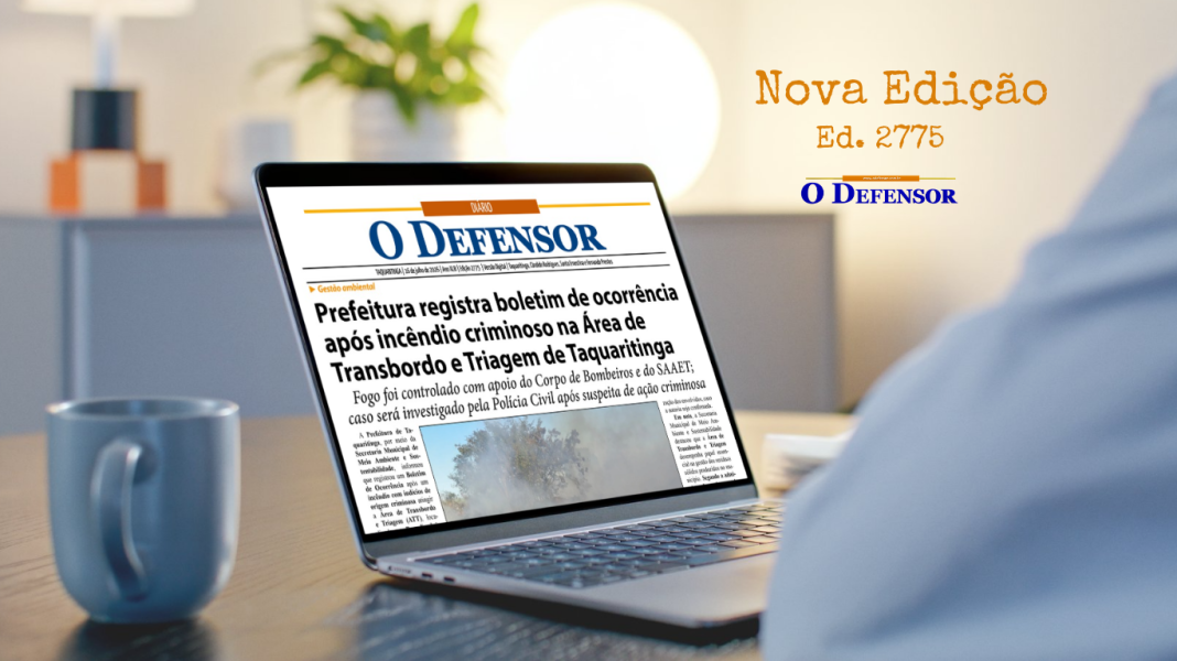 Jornal O Defensor – 16 de julho de 2026 – Versão Digital