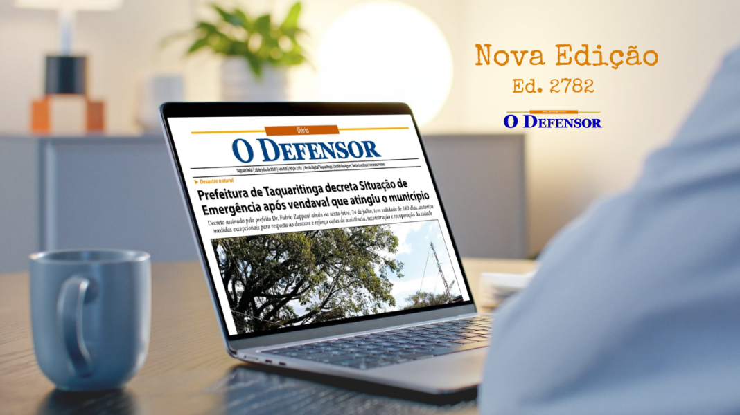 Jornal O Defensor – 28 de julho de 2026 – Versão Digital