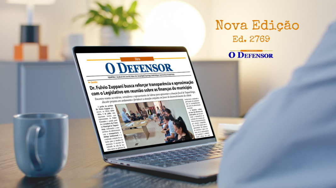 Jornal O Defensor – 7 de julho de 2026 – Versão Digital