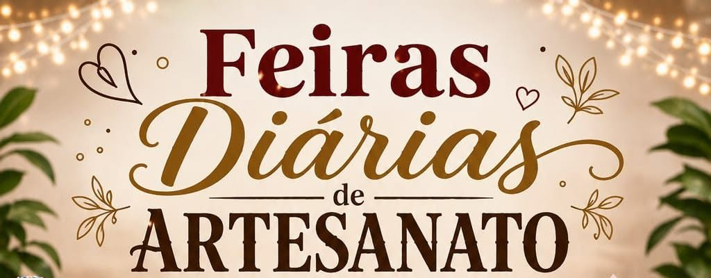 Cultura: Feiras diárias de artesanato fortalecem economia criativa e valorizam talentos de Taquaritinga